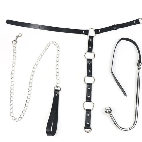 Collar Kinky Anal Hook with 5853 and EverydayUse Leash 0314